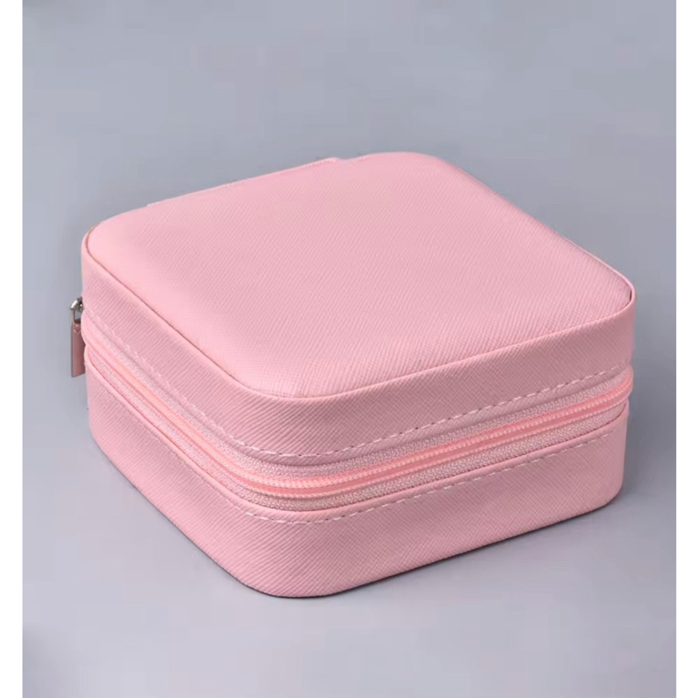 Women's Small Travel Jewelry Box - Pink
